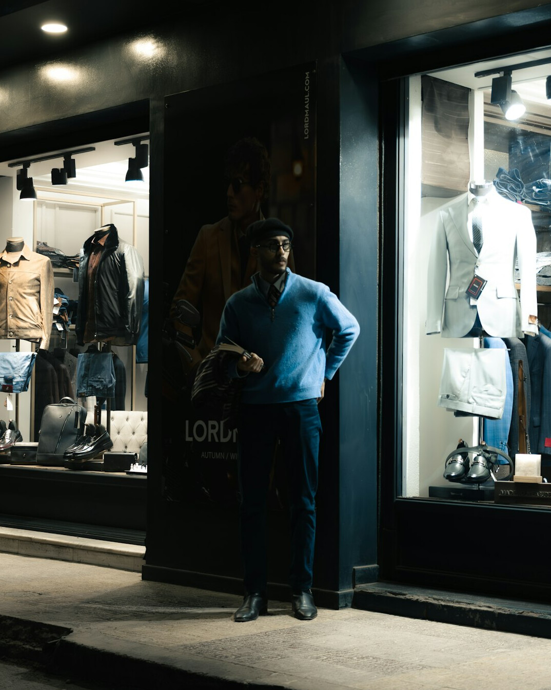 store detective watching customers